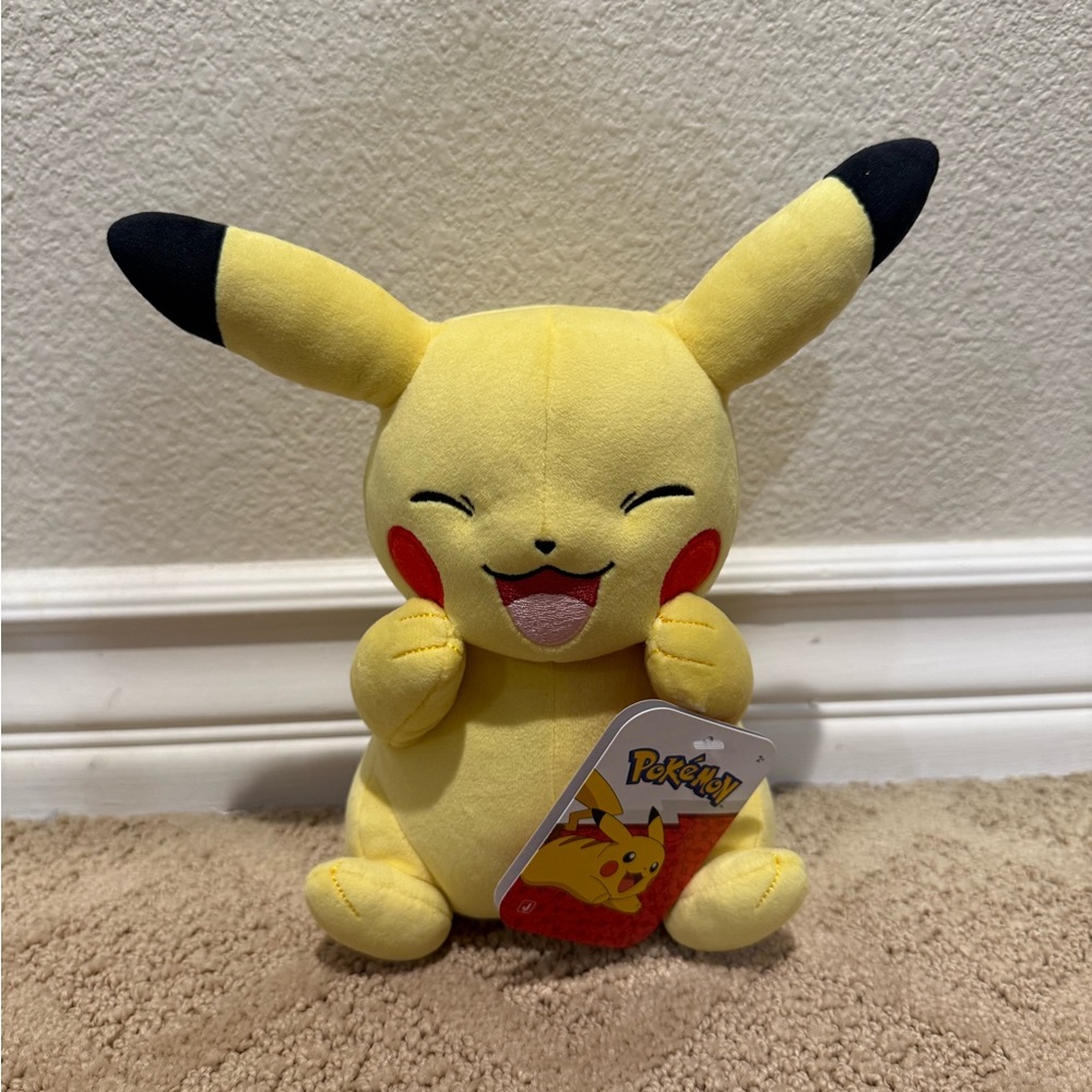 Pokemon Pikachu Yellow Plush Toy